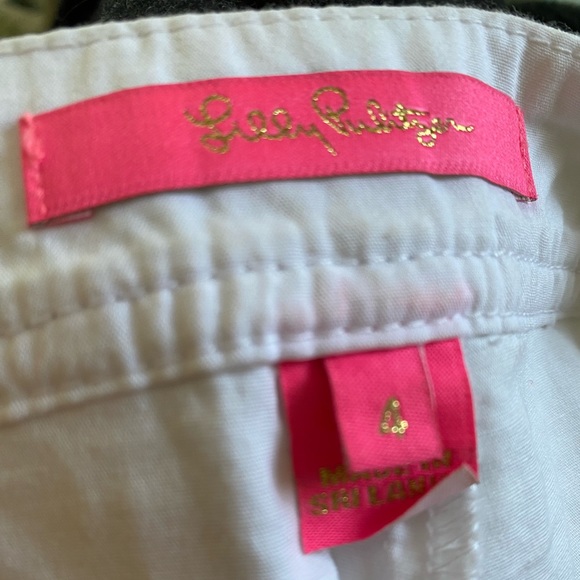 Lilly Pulitzer Sz 4 White Collette Skort - Picture 3 of 8